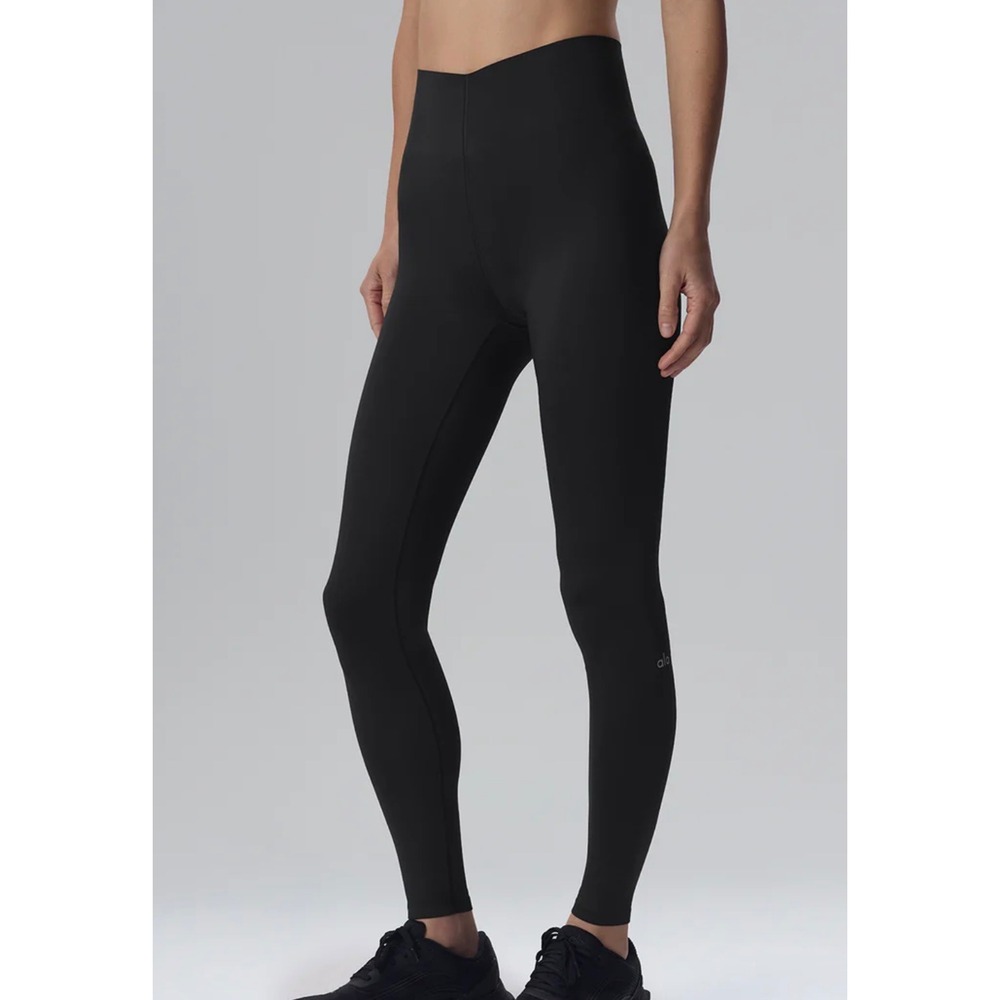 Alo‎ Yoga Airlift Strength Extreme High Waist 7/8 Leggings S Black Athleisure
